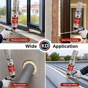 <span class=keywords><strong>Mousse</strong></span> <span class=keywords><strong>polyuréthane</strong></span> ignifuge haute <span class=keywords><strong>densité</strong></span>, <span class=keywords><strong>mousse</strong></span> PU en spray, mastic pour joints, triple expansion, travaux du bois, construction, fenêtres, portes - Product Image 5