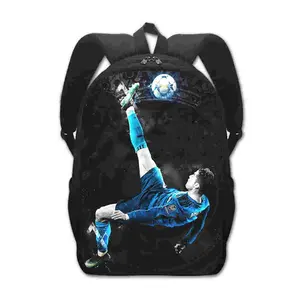 C7 Schoolbag Football Cristiano Ronaldo 14 16 17 "shoulder load reduction backpack Elementary school kindergarten boys schoolbag