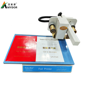 Patrones de diseño y texto personalizados AMD8025 Impresora de lámina dorada digital Impresora de lámina de cama plana - Product Image 4