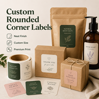 Pegatinas Adhesivas Personalizadas de Material PET, Impermeables, Fuerte Adhesión, Impresión Premium, Troqueladas, Tamaño Personalizado, para Frascos de Velas y Cosméticos
