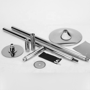 NUOVO <span class=keywords><strong>Kit</strong></span> Professionale <span class=keywords><strong>per</strong></span> Pole Dance Dorato 360°, Palo Girevole Rimovibile <span class=keywords><strong>per</strong></span> Fitness Domestico, <span class=keywords><strong>Allenamento</strong></span> ed Esercizio, 45mm - Product Image 1