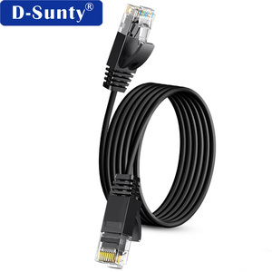 D-sunty <b>Cat6A</b> UTP <b>Ethernet</b> <b>Cable</b> 32AWG 3ft-33ft Slim 10G 500MHZ 7-Conductor 0.08 Copper Wire Inner Cross-separated OD3.6MM - Product Image 1