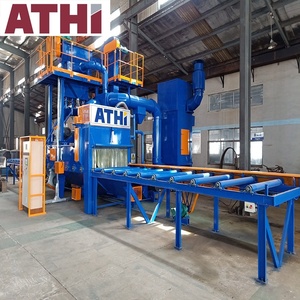 ขายเครื่องพ่นทรายเหล็กโปรไฟล์ H เหล็กคานประเภทอัตโนมัติ อุปกรณ์ยิงระเบิด - Product Image 2