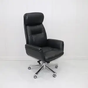 Văn phòng da Ông Chủ quản lý ghế máy tính hiện đại nhà nâng xoay ngồi có thể ngả cao trở lại khối lượng nhân viên ghế