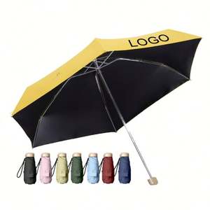 WSY495 Parapluie de poche pliable de petite taille avec logo personnalisé UV de haute qualité, vente en gros - Product Image 2