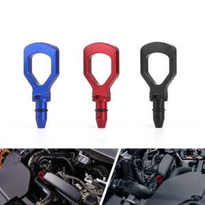 Car Oil Dipstick Handle Aluminum Alloy Red Blue Black Universal Fit For Engine Inspection Tools YC102031 - Product Image 4