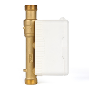 Compteur de débit d'eau ultrasonique à connexion filetée 20 mm R160 4 m³/h RS485 en laiton avec commande de vanne à distance, compteur d'eau intelligent - Product Image 4