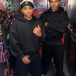 Спортивный спортивный костюм свободного покроя - Product Image 3