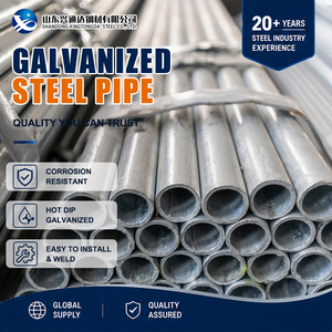 Q235 Hot Dip Galvanized Z40 G/sqm 219.1mm Sch160 EN 10143 Threaded and Coupled Galvanized Steel Pipe for Drainage - Product Image 1