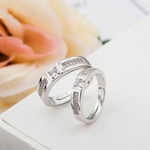 Hotsale 925 Sterling Silver <b>Couple</b> <b>Rings</b> - Product Image 6