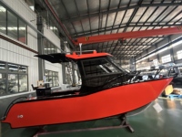 Bateau de pêche et de loisirs en aluminium Allsea China, yacht familial de 6,25 m avec cabine de repos, pêche professionnelle, croisière, soudé