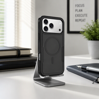 Casing Ponsel Magnetik Tangguh untuk iPhone 18 17 Pro Anti Benturan TPU PC Hybrid Armor Cover Grosir
