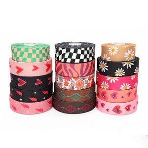 Venta Directa de Fábrica Liwe, Nuevos Estilos de Cintas Jacquard con Diseño Floral, Accesorios para Bolsos, Prendas de Vestir y Textiles para el Hogar, Material de Poliéster - Product Image 1