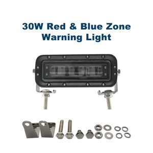 Red <b>LED</b> <b>Light</b> 30W DC10-80V IP67 Safety Lamp for Dangerous <b>Working</b> Area Truck 30W Red <b>LED</b> Bright Illumination Enhances Visibility - Product Image 6