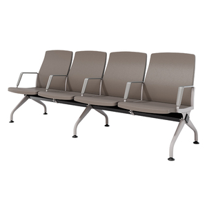 Modern Customizable <strong>Metal</strong> Rectangular Waiting <strong>Bench</strong> for Airport Hotel Hospital School &amp; Mall Use Made in China - Product Image 4