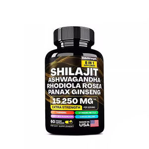 Oem Fabriek Prijs Shilajit Capsules 9000 <span class=keywords><strong>Ashwagandha</strong></span> 2000 Panax Ginseng Rhodiola Rosea Supplement Voor Volwassenen - Product Image 3