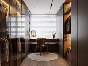 2025 nuevo armario de madera de lujo guardarropa personalizable FÁBRICA DE FABRICACIÓN DE China al por mayor - Product Image 4