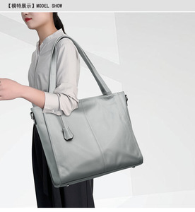 Sacs à bandoulière en cuir véritable de haute qualité pour femmes, sacs fourre-tout de créateur grande capacité, sacs messager à bandoulière pour dames, sacs à main tendance - Product Image 4