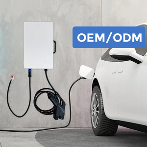 Smart 32a 7kw Snelle Ev Elektrische Auto Station Draagbare Oplader Met Veegkaart Oplaadmethode - Product Image 5