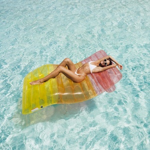 Flotador Inflable con Diseño de Arcoíris, Ideal para Fiestas de Verano en la Piscina, Personalizable con Logotipo y Color - Product Image 4