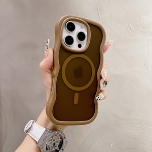 <span class=keywords><strong>Funda</strong></span> Magnética <span class=keywords><strong>Transparente</strong></span> Premium <span class=keywords><strong>para</strong></span> Teléfono, Resistente a Impactos, TPU+PC, Borde Ondulado, Sensación de Piel Esmerilada, <span class=keywords><strong>para</strong></span> 17 16 15 14 <span class=keywords><strong>13</strong></span> 12 <span class=keywords><strong>Pro</strong></span>/<span class=keywords><strong>Pro</strong></span> Max - Product Image 5