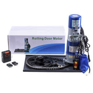 เครื่องม้วนประตูม้วนเชิงพาณิชย์ AC300KG พร้อมระบบขับเคลื่อนด้วยโซ่ ติดตั้งภายนอก กันน้ำระดับ IP44 สำหรับโรงงานและประตูทางเข้า - Product Image 1