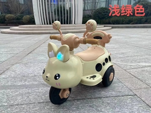 Unisex Electric Music Light Tricycle Battery-Powered Plastic Ride-<strong>on</strong> Motorcycle <strong>Toy</strong> <strong>for</strong> Children 2-7 <strong>Years</strong> Remote Controlled - Product Image 4