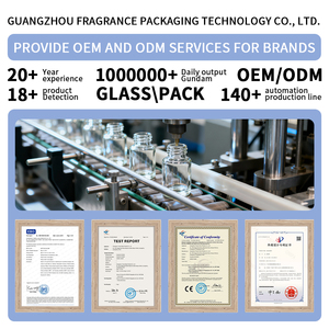 Flacons de parfum pour femmes en verre vides de 100 ml de couleur violette, flacons de parfum vaporisateur en verre de 30 ml et 50 ml avec col à sertir et bouchon magnétique - Product Image 6