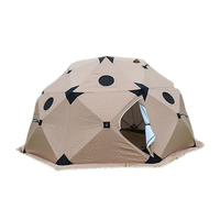 Tenda Dome Portabel untuk Memancing di Es Musim Dingin, Ruang Luas, Menjaga Kehangatan, Tempat Berlindung untuk Memancing dan Berkemah, OEM&ODM