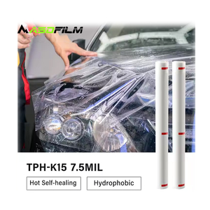 ASDFILM Película de <span class=keywords><strong>Protección</strong></span> de Pintura Automotriz (PPF) de TPH de Alta Calidad de 6.5Mil, 7.5Mil y 8.5Mil, Autorreparable, <span class=keywords><strong>Transparente</strong></span>, Mate y Brillante - Product Image 2