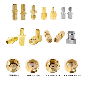 <span class=keywords><strong>SMA</strong></span> РЧ-соединители между штекерным и женским РЧ коаксиальный переходник прямой тройник высокого качества соединители продукт - Product Image 2