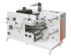 RTRY-520 1 색 부직포 회전식 다이 커팅 장치 비디오 검사 시스템 Flexographic 프린터 기계