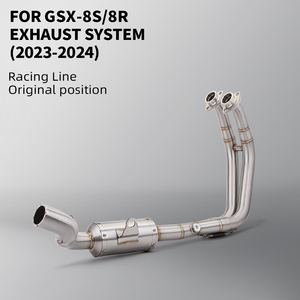Para <span class=keywords><strong>GSX</strong></span> <span class=keywords><strong>8S</strong></span> GSX8S GSX8R 2022-Accesorios de motocicleta Sistema de silenciador de escape del motor - Product Image 2