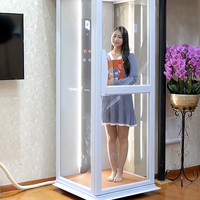 Lift Villa Mini Hemat Energi dan Senyap, Lift Rumah Hidrolik Kecil, Platform Lift Rumah untuk Penggunaan Dalam dan Luar Ruangan
