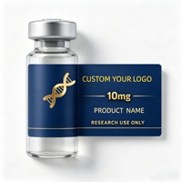 Autocollants personnalisés pour peptides cliniques pour la gestion du poids, flacons de santé de 2 ml, 5 ml, 10 ml