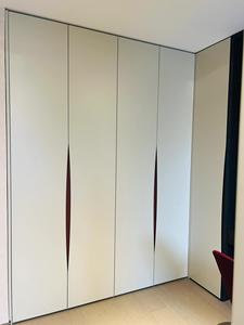 <span class=keywords><strong>Armoire</strong></span> Intégrée Crème Moderne, Meuble Gain de Place pour Adultes et Enfants, Salon, Salle à Manger, Appartement Compact, Maison - Product Image 5