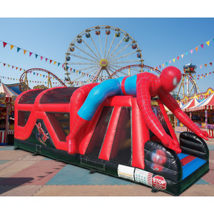 Túnel Inflable de PVC Personalizado para Pista de Obstáculos, Brincolín, Desafío, Campo de Asalto, Equipo de Juegos para Eventos al Aire Libre - Product Image 1
