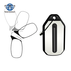 Teenyoun Wholesale Nose Clip <strong>Reading</strong> <strong>Glasses</strong> Lightweight TR90 Convenient Personalized Retro Personality <strong>Mini</strong> Eyewear Custom Logo - Product Image 1