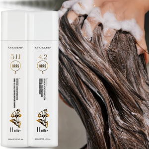 Kit di Cura dei Capelli Professionale con Etichetta Privata Personalizzata, Set OEM di Maschera Idratante Naturale Biologica, Shampoo e Balsamo - Product Image 3