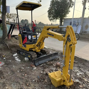 Excavatrice d'occasion Komatsu PC30MR, mini-excavatrice hydraulique, faible nombre d'heures, haute efficacité, machine de construction compacte en stock - Product Image 2