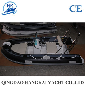 4 Person 1.2mm PVC Material RIB330B Inflatable Sport <strong>Boat</strong> with Hypalon Pontoon for River <strong>Rafting</strong> - Product Image 2