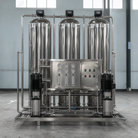 Réservoir sous pression industriel en acier au carbone avec filtre mécanique à sable de quartz, productivité de 5000 L/heure, garantie 1 an, pour électrolyse