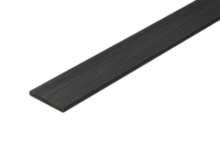 Planche de bordure WPC co-extrudée 100x12mm personnalisable, de qualité supérieure, écologique, imperméable, résistante aux intempéries, durable et anti-rayures, modèle 2025