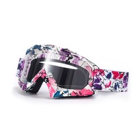 Lunettes de motocross, lunettes de moto tout-terrain multicolores pour hommes, femmes, jeunes, conduite hors route, course