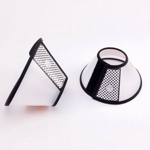 Collar de cono de recuperación para mascotas antimordedura ajustable, Collar isabelino para perros y gatos - Product Image 6