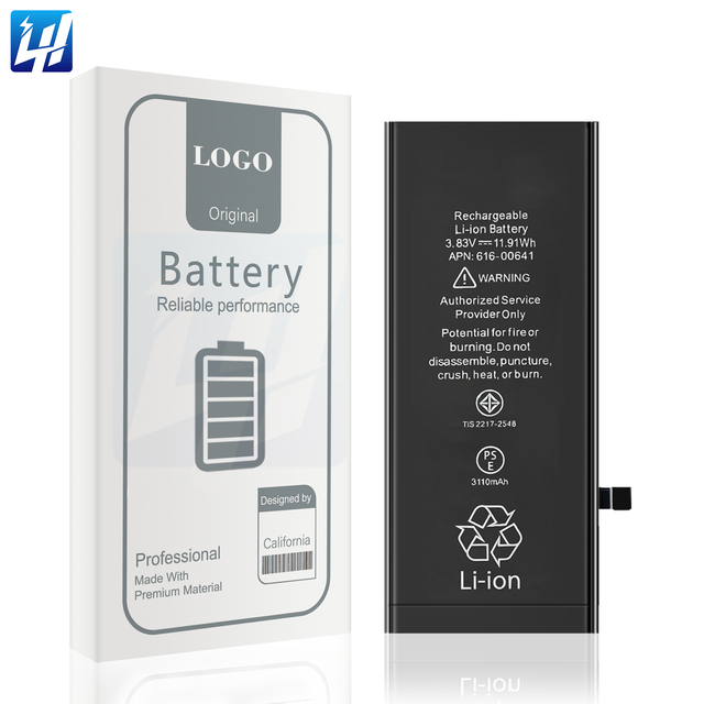 Iphone13 Mini 13Pro 100% Health Smartphone Battery for Ip 13 Pro Max 5 5S 6 6S Plus 7 8 X XR XS MAX 11 12 SE