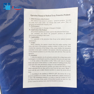 PA05-Chaleco de plomo protector de radiación médica, delantal de plomo protector de rayos X de 0,35mm PB - Product Image 4