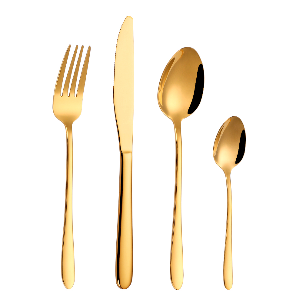 4pcs gold
