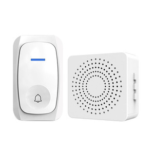 Wireless Doorbell <b>USB</b> Powered Long Range Remote <b>Control</b> Home Smart Minimalist Design <b>With</b> Adjustable Music Alerts - Product Image 3