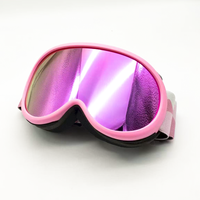 Masque de ski pour enfants, lunettes de protection sphériques anti-buée à double couche pour les 3-12 ans, équipement de ski RD-3061